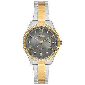 Relógio de Pulso Feminino Orient Quartz Dourado FTSS1161 G3SK