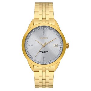 Relógio de Pulso Feminino Orient Quartz Dourado FGSS1252 S2KX
