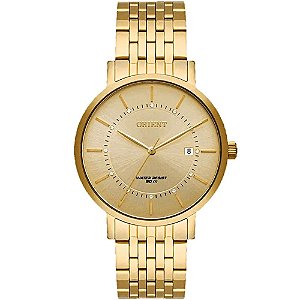 Relógio de Pulso Feminino Orient Quartz Dourado FGSS1163 C1KX