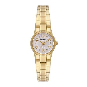 Relógio Pulso Orient Feminino Quartz Dourado FGSS0067 S2KX
