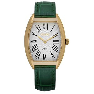 Relógio Feminino Orient Eternal LGSC0024-S3EX Couro Verde