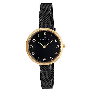 Relógio de Pulso Oslo Feminino Preto OFTSSS9T0017 P2PX