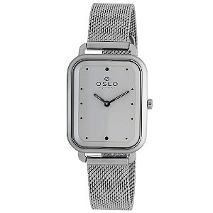 Relógio de Pulso Oslo Feminino Prata OLBSSS9T0001 S1SX