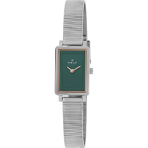 Relógio de Pulso Oslo Feminino Prata OLBSSSVX0001 E1SX