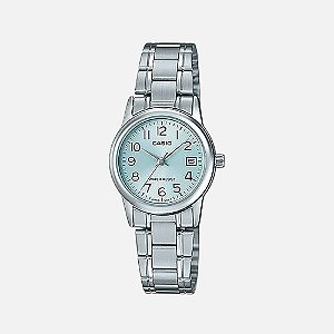 Relógio De Pulso Casio Masculino Collection LTP-V002D-2BUDF-SC