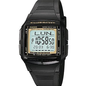Relógio Unissex Casio Standard Preto - DB-36-9AVDF