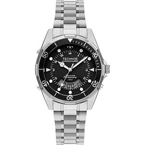 Relógio Technos Masculino Skydiver Anadigi WT2060AB/1P