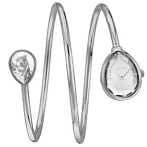 Relógio Bracelete Feminino Technos Crystal Prata VX00BB/1K