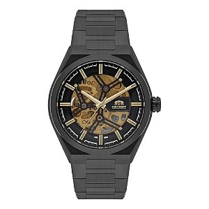 Relógio Orient Skeleton Automático Aço Inox NH7YY007 P1PX