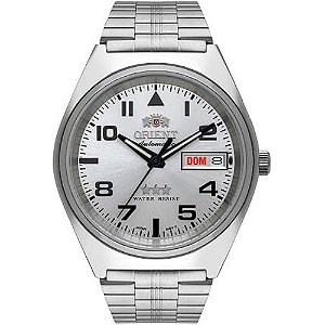 Relógio Orient 3 Estrelas Automático 469SS083NH S2SX