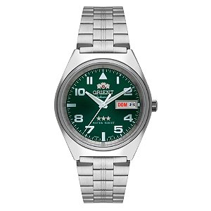 Relógio Masculino Orient Automático 3 Estrelas Aço Inox 469SS083NH-E2SX