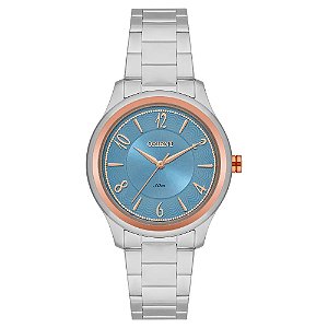 Relógio Feminino Orient Quartz Mostrador Azul FTSS0142 D2SX