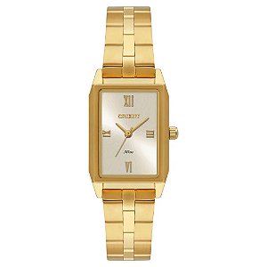 Relógio Feminino Orient Mini Dourado Pequeno LGSS0074 C3KX