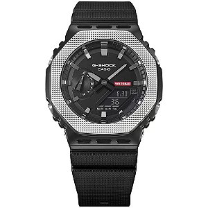 Relógio Masculino G-Shock Metal Covered GM-2100BM-1ADR