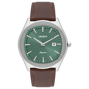 Relógio Masculino Orient Eternal Slim Safira Verde MBSC1045 E1NX