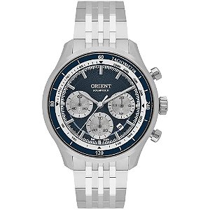 Relógio Orient Solartech Elite Elegance Cronógrafo MBSSC309 D1SX