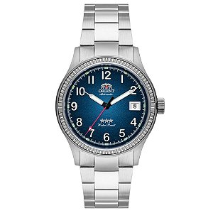 Relógio Masculino Orient 3 Estrelas Automático Azul YN6SS029 D2SX