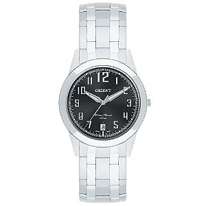 Relógio Masculino Orient Eternal Quartz Prata MBSS1132A P2SX