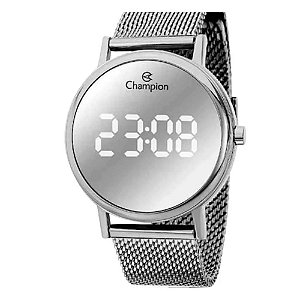 Relógio De Pulso Champion Feminino Espelhado CH48206Q Led