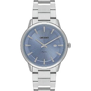 Relógio de Pulso Orient Masculino Prateado MBSS1468 A1SX