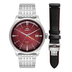 Relógio Masculino Orient Special Calibers GMT Automático NH3SS019 W1SX
