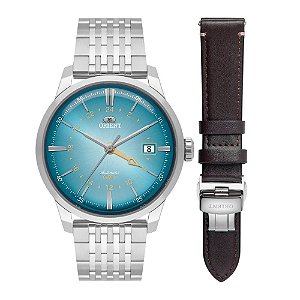 Relógio Masculino Orient Special Calibers GMT Automático  NH3SS019 E1SX