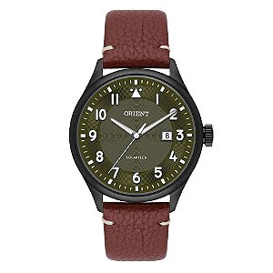 Relógio Masculino Orient SolarTech CouroMPSC1017 E2NX