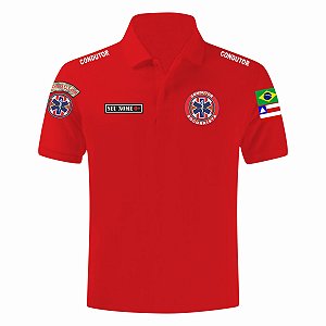 CAMISA POLO SOCORRISTA CONDUTOR