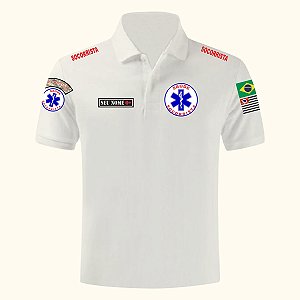 CAMISA POLO SAÚDE SOCORRISTA