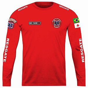 CAMISETA MANGA LONGA SOCORRISTA APH