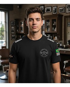 CAMISETA BARBEARIA BARBERSHOP