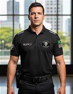 CAMISA POLO SEGURANÇA PRIVADA