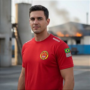CAMISETA BRIGADA DE INCÊNDIO BRIGADISTA