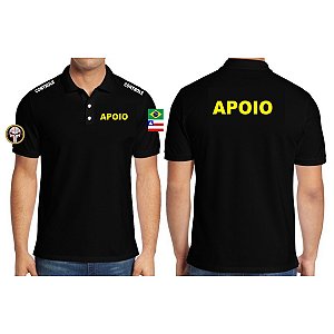 CAMISA POLO APOIO EVENTOS SEGURANÇA