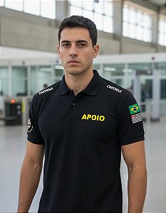 CAMISA POLO APOIO EVENTOS SEGURANÇA