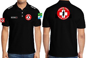 CAMISA POLO GUARDA VIDAS SALVA VIDAS