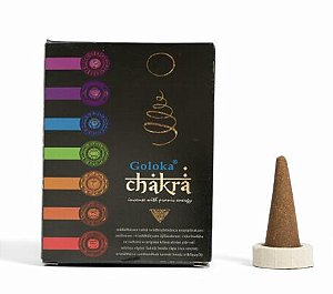 Incenso Cone Goloka Chakra