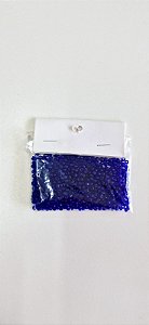 Miçanga 6/0 Cristal Azul