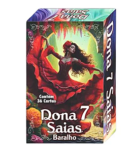 Baralho Dona Sete Saias - 36 cartas