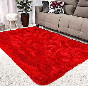 Tapete Para Sala 2,00x1,50 Felpudo Shaggy Promoção Peludo