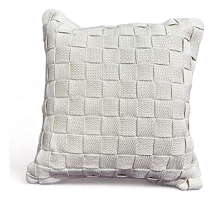 Capas Almofada Trancê 45x45 Decoração Com Zíper Invisível