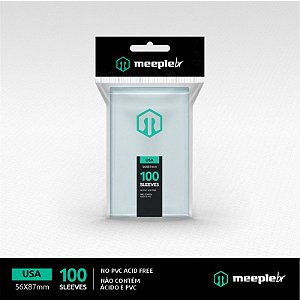 Sleeves MeepleBR - USA (56x87mm)