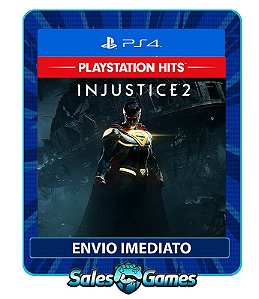 Injustice 2- PS4 - Edição Padrão - Primária - Mídia Digital.