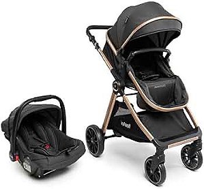 CARRINHO TS ROMANZO PRETO BRONZE - INFANTI