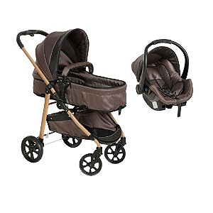 CARRINHO EXTREME BLEND + BEBÊ CONFORTO COCOON - GALZERANO