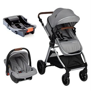 CARRINHO TS ROMANZO CINZA + BASE - INFANTI