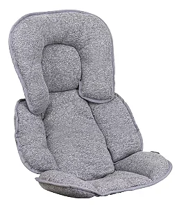 PROTETOR ACOLCHOADO PARA CARRINHO MELANGE CINZA- KIDDO