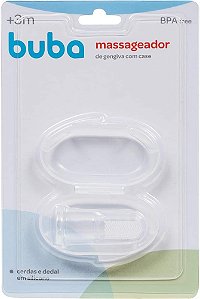 MASSAGEADOR DE GENGIVA COM ESTOJO - BUBA