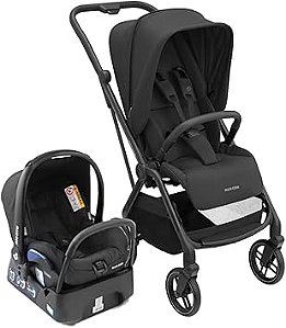 CARRINHO TRAVEL SYSTEM LEONA² TRIO ESSENTIAL BLACK - MAXI - COSI