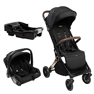CARRINHO TRAVEL SYSTEM NIVOLA PRETO SOLAR + BASE - INFANTI